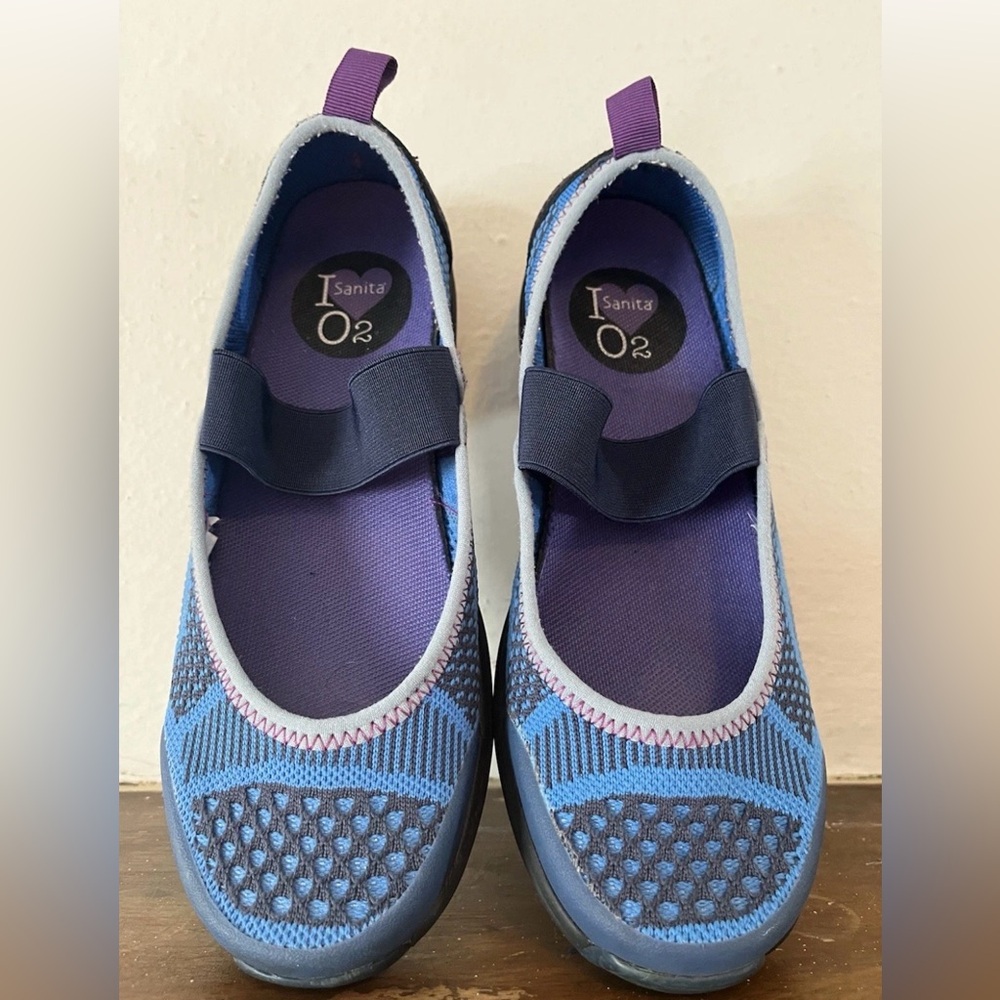 Sanita O2 Life Laguna Mesh Mary Jane Athletic Shoes Size EU 39/9